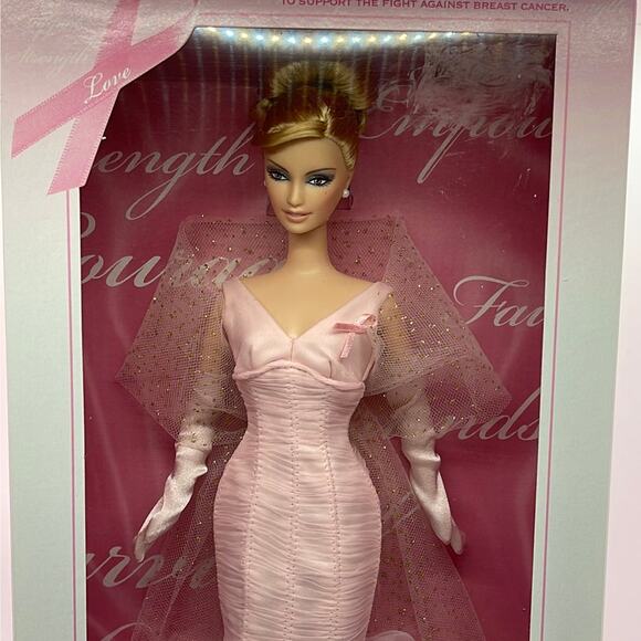 Mattel 2006 Pink Ribbon Breast Cancer Awareness Barbie Susan Komen EJ0932 - Picture 3 of 9
